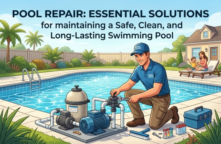 Pool Repair: Essential Solutions for Maintaining a Safe, Clean, and Long-Lasting Swimming Pool