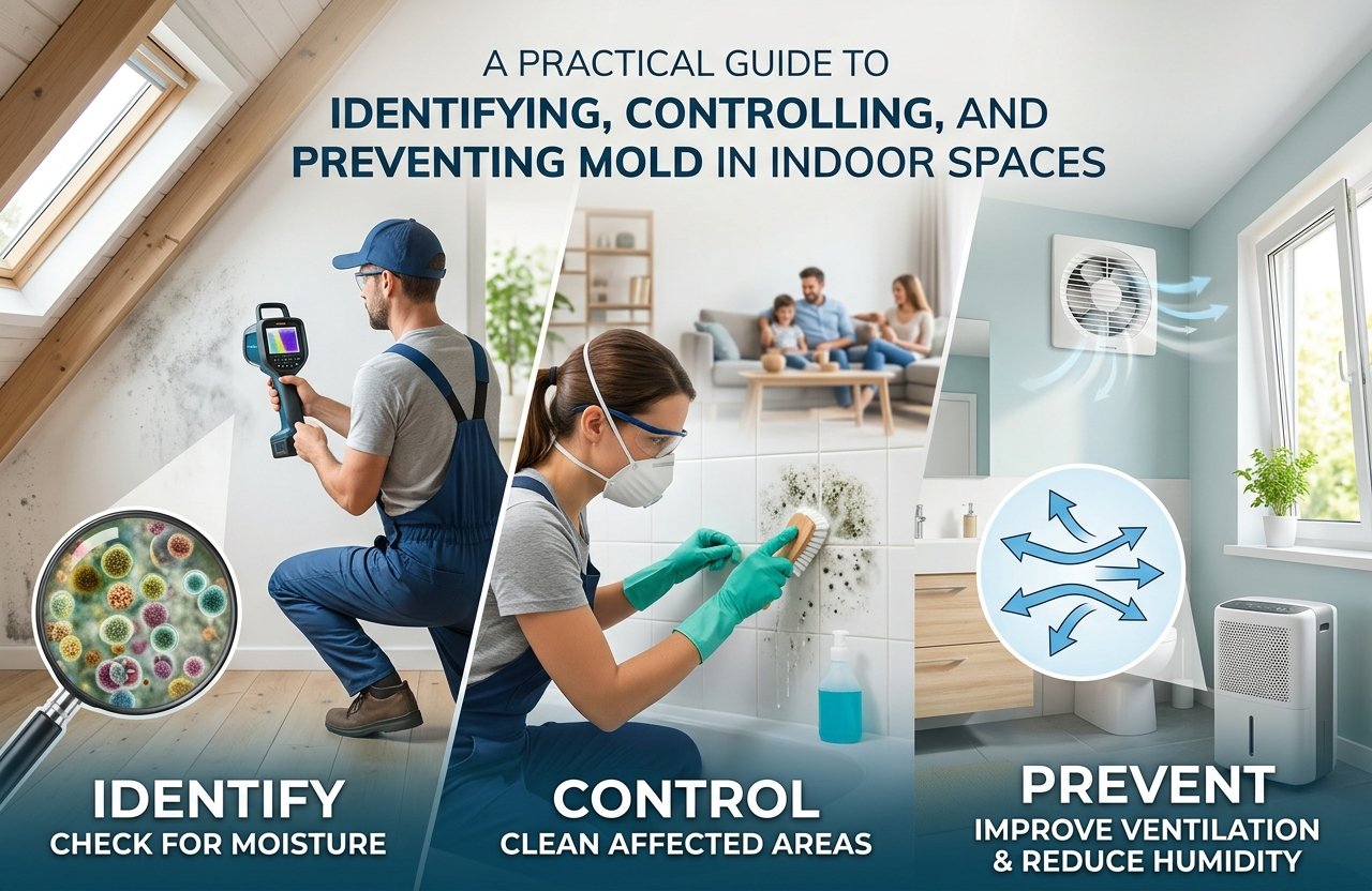 A Practical Guide to Identifying, Controlling, and Preventing Mold in Indoor Spaces