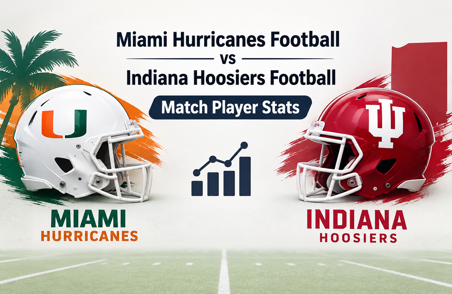 Miami Hurricanes Football vs Indiana Hoosiers Stats