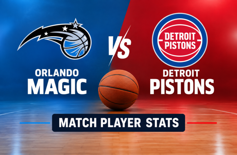 Orlando Magic vs Detroit Pistons Player Stats