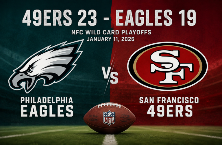 Philadelphia Eagles vs 49ers Match Player Stats
