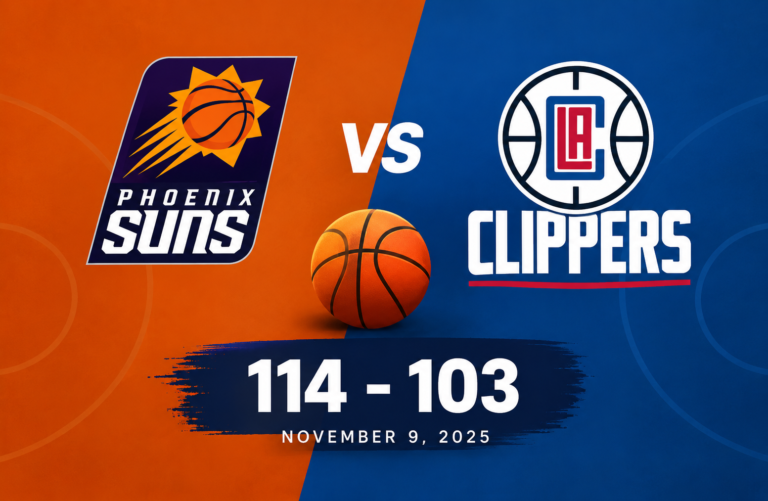 Phoenix Suns vs LA Clippers Match Player Stats