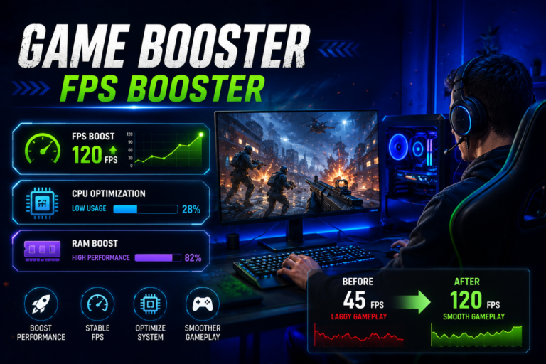 Game Booster and FPS Booster: Simple Ways to Improve PC Gaming Performance
