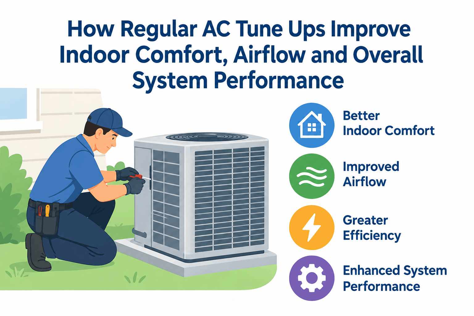Regular AC Tune Ups Improve Indoor Comfort