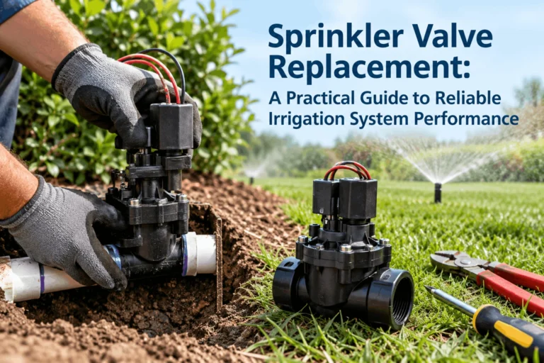 Sprinkler Valve Replacement