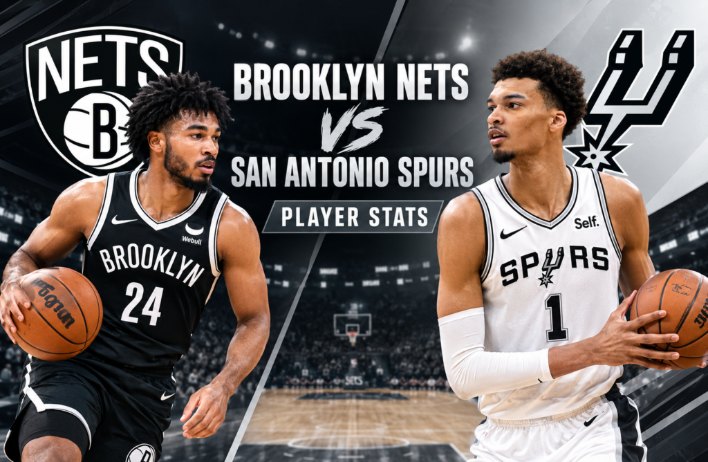 brooklyn nets vs san antonio spurs match player stats