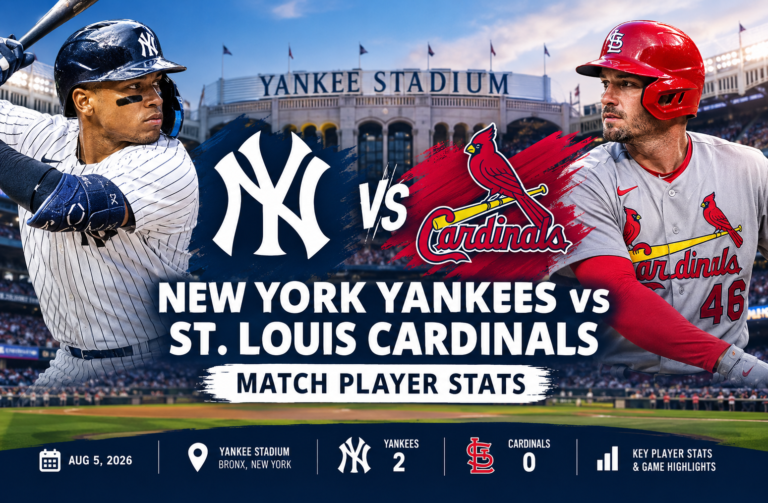 new york yankees vs st. louis cardinals match player stats