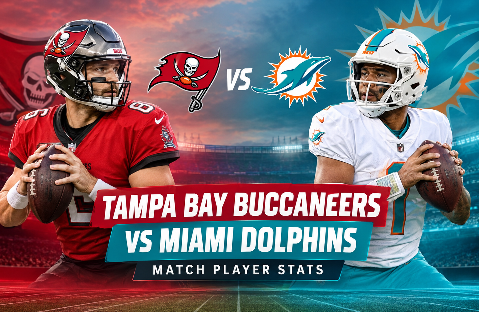 tampa bay buccaneers vs miami dolphins match player stats
