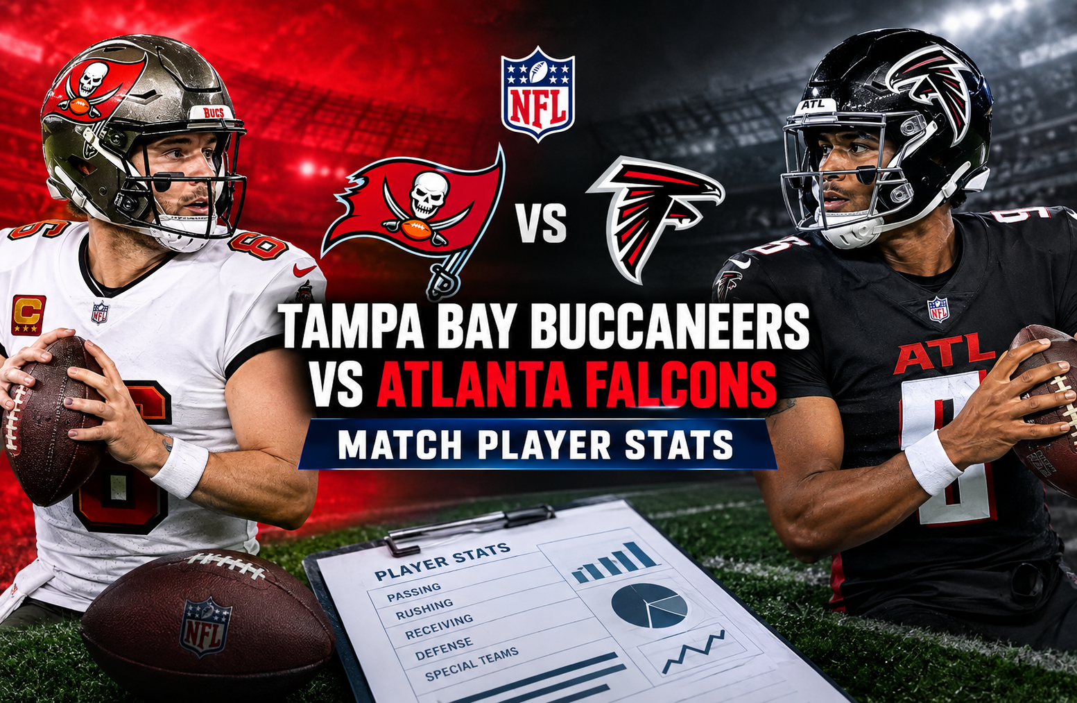 tampa bay buccaneers vs atlanta falcons match player stats