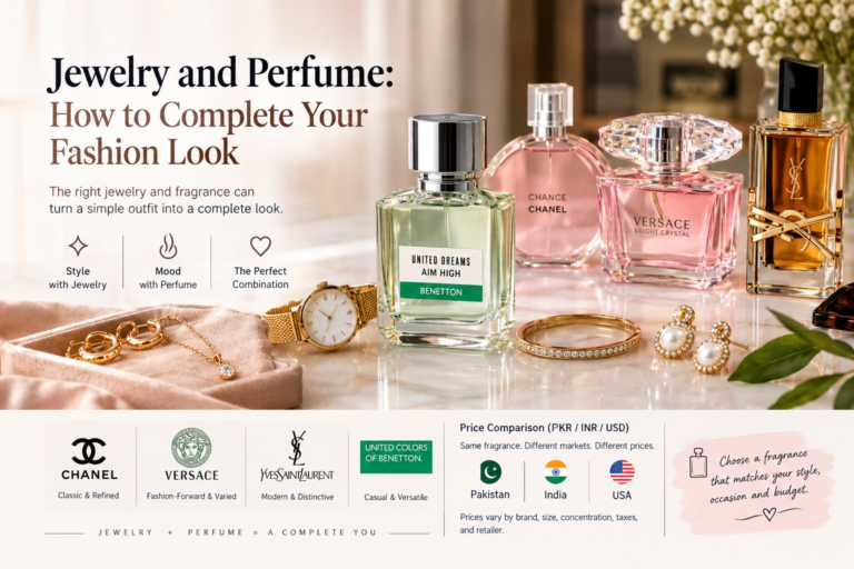 Jewelry and Perfume: How to Complete Your Fashion Look