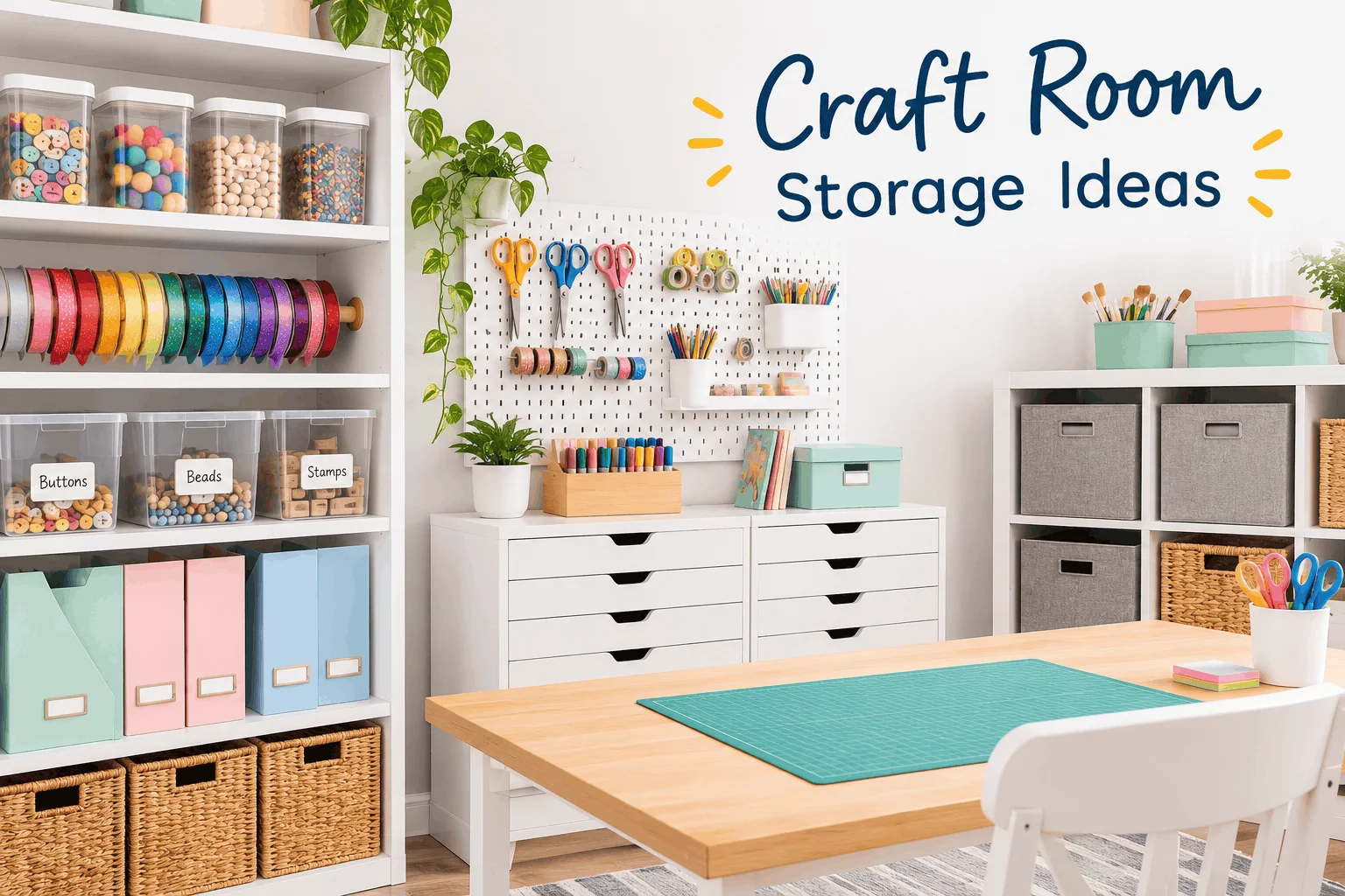Craft Room Storage Ideas