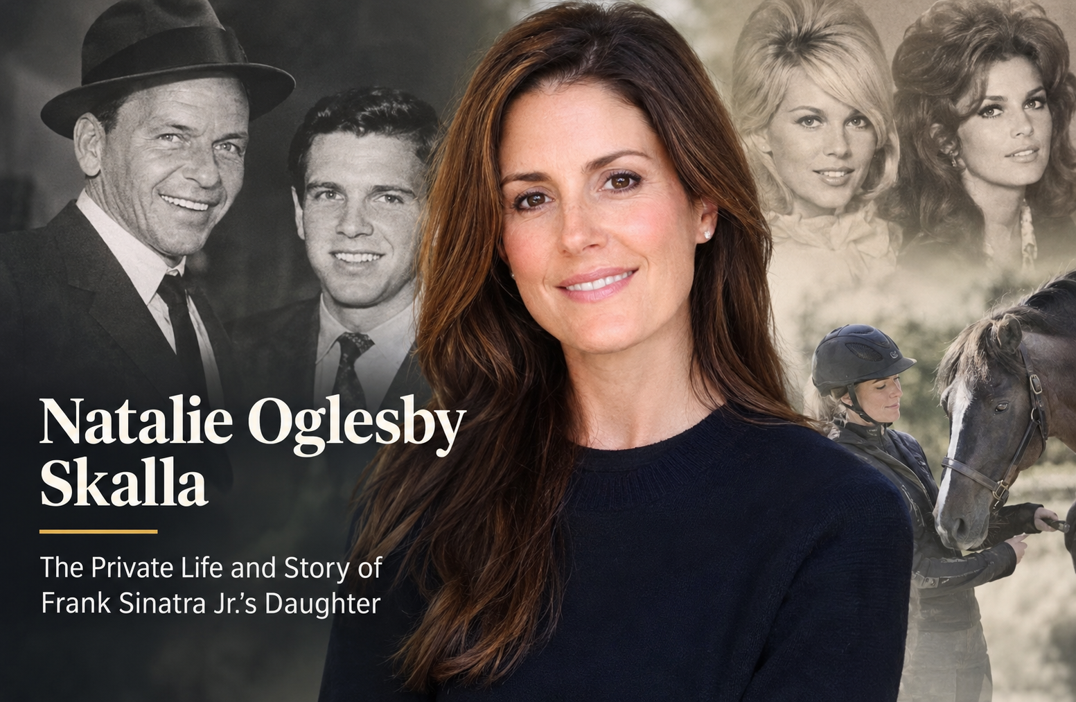 Natalie Oglesby Skalla: The Private Life and Story of Frank Sinatra Jr.’s Daughter