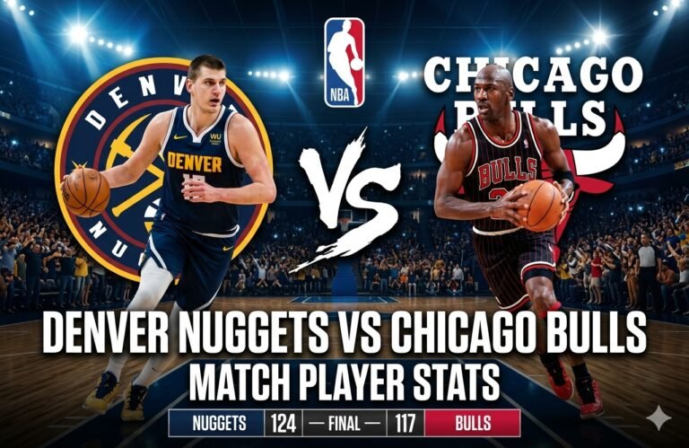 Denver Nuggets vs Chicago Bulls Match Player Stats