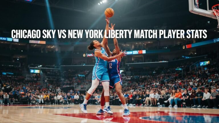 chicago sky vs new york liberty match player stats