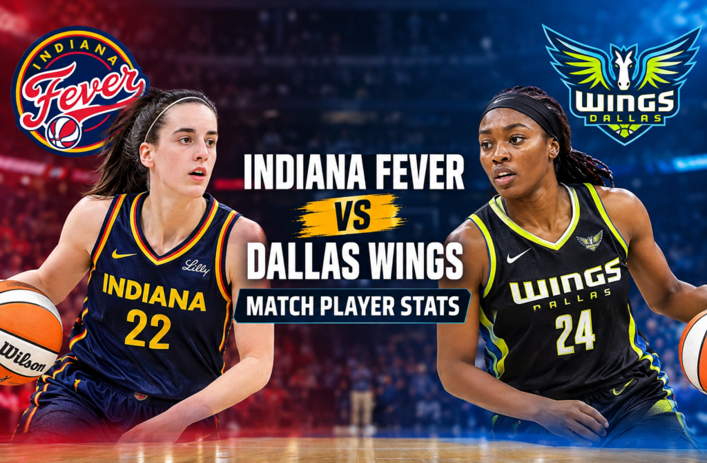 Indiana Fever vs Dallas Wings Match Player Stats