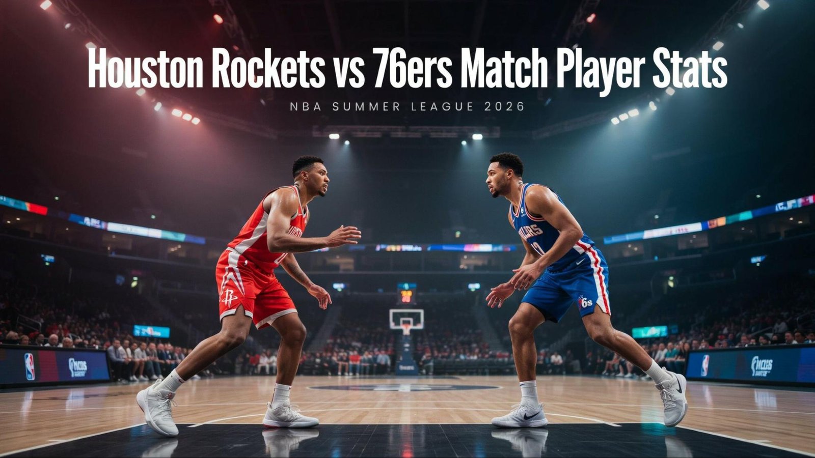 houston rockets vs 76ers match player stats