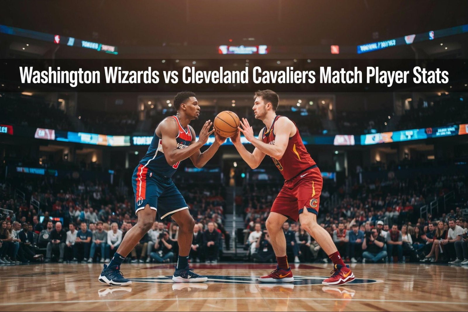 washington wizards vs cleveland cavaliers match player stats