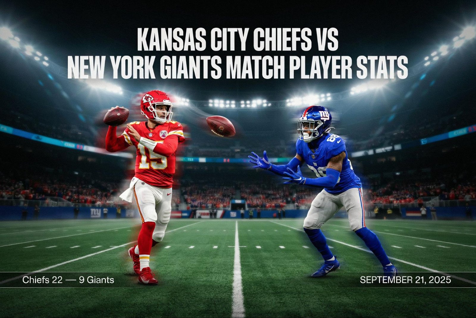 kansas city chiefs vs new york giants match player stats