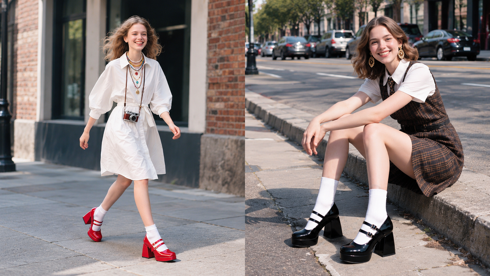 1. Chunky Mary Jane Shoes for a Modern Look